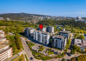 Predaj: 2-Izbový byt, Cubicon Gardens na ul. Rudolfa Mocka s výhľadom na Kamzík - fotografia 2