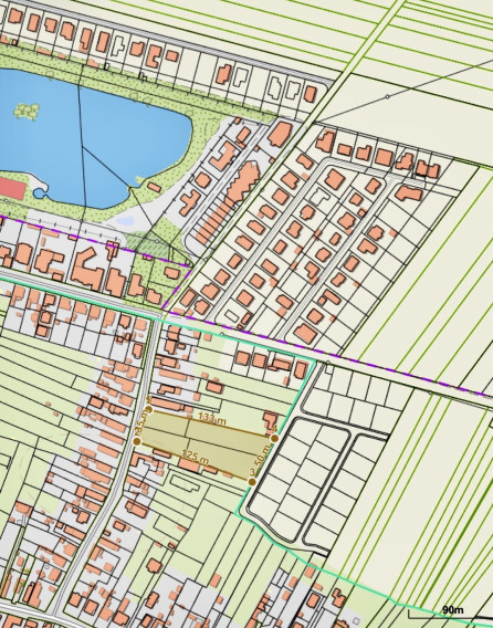 PREDAJ: stavebný pozemok 5 449 m² v Reci – Ideálny pre developera (4 RD)